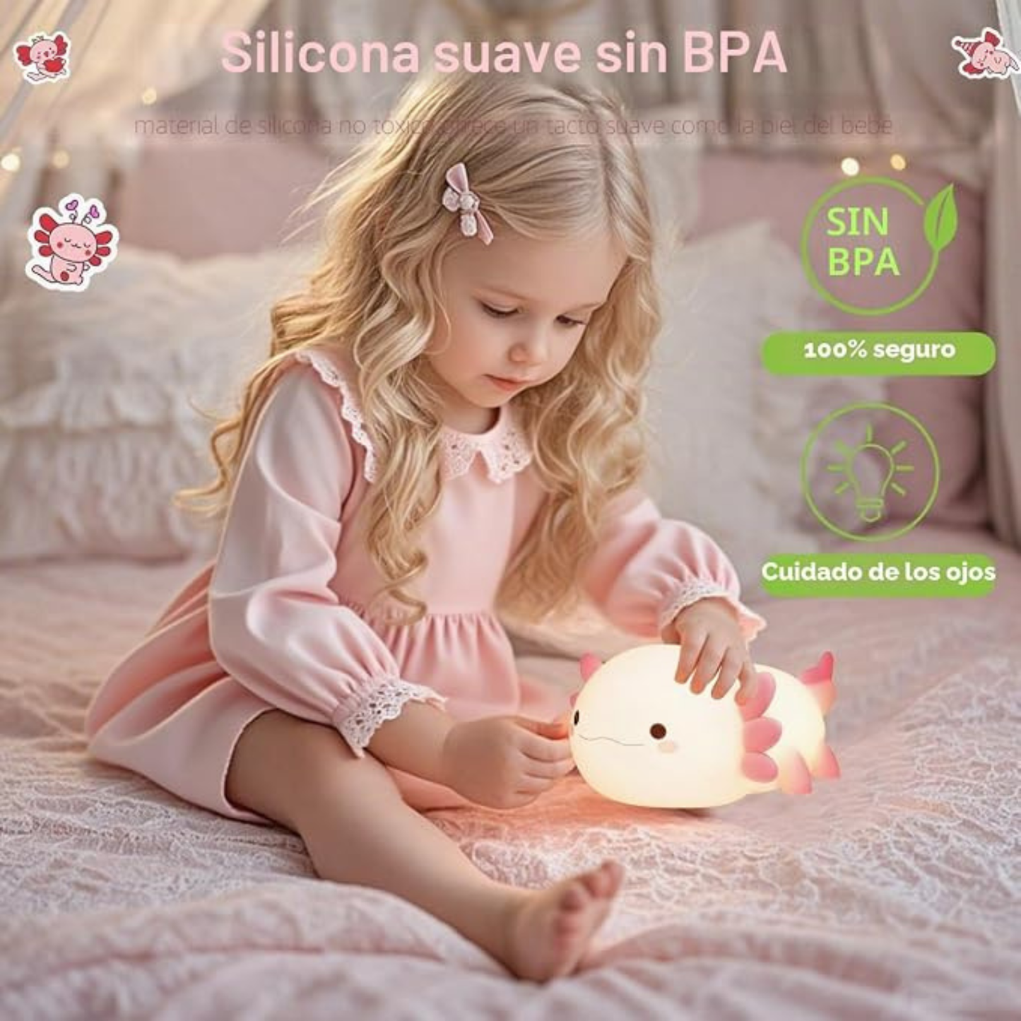 AxoGlow - Axolotl Night Lamp